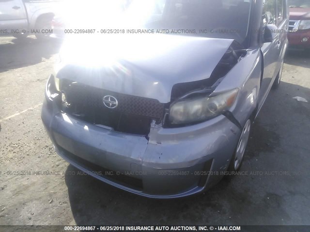 JTLKE50E191081900 - 2009 TOYOTA SCION XB ლურჯი ფოტო 6
