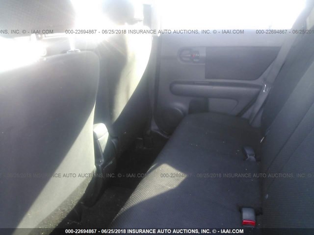 JTLKE50E191081900 - 2009 TOYOTA SCION XB ლურჯი ფოტო 8