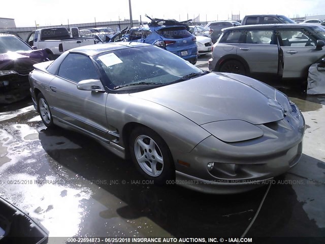 2G2FS22K122161252 - 2002 PONTIAC FIREBIRD Pewter photo 1