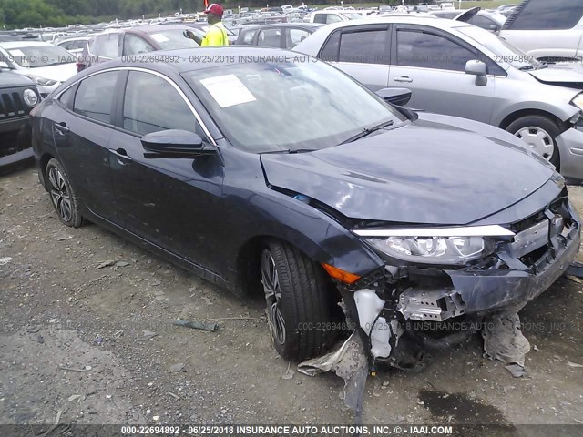 19XFC1F71HE001530 - 2017 HONDA CIVIC EXL 蓝色 照片 1