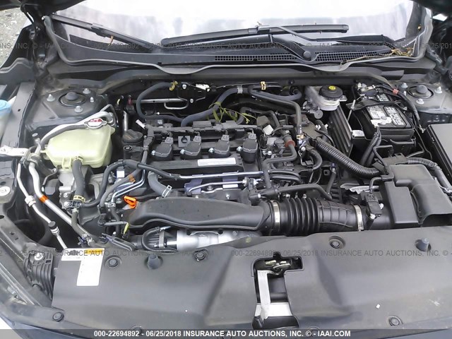 19XFC1F71HE001530 - 2017 HONDA CIVIC EXL 蓝色 照片 10