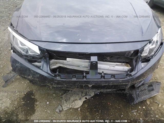 19XFC1F71HE001530 - 2017 HONDA CIVIC EXL 蓝色 照片 6