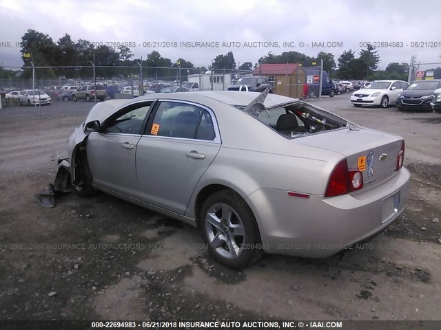 1G1ZC5E02AF199404 - 2010 CHEVROLET MALIBU 1LT ოქროსფერი ფოტო 3