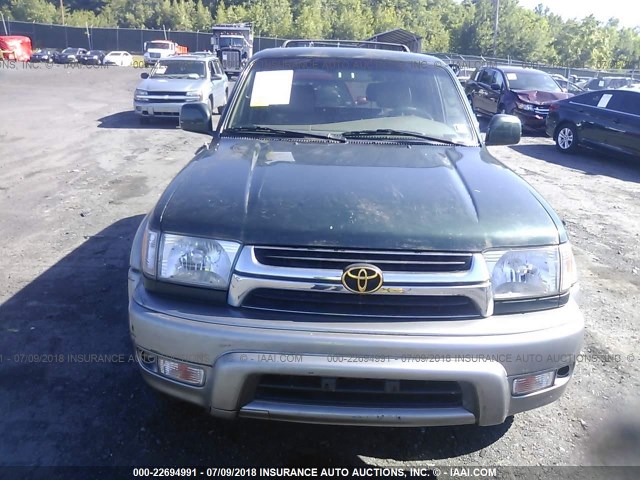 JT3HN87R619054153 - 2001 TOYOTA 4RUNNER LIMITED GREEN photo 6