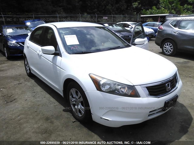 1HGCP26419A027375 - 2009 HONDA ACCORD LXP WHITE photo 1