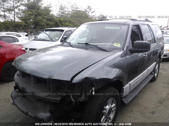 1FMFU16W23LB41831 - 2003 FORD EXPEDITION XLT GRAY photo 2