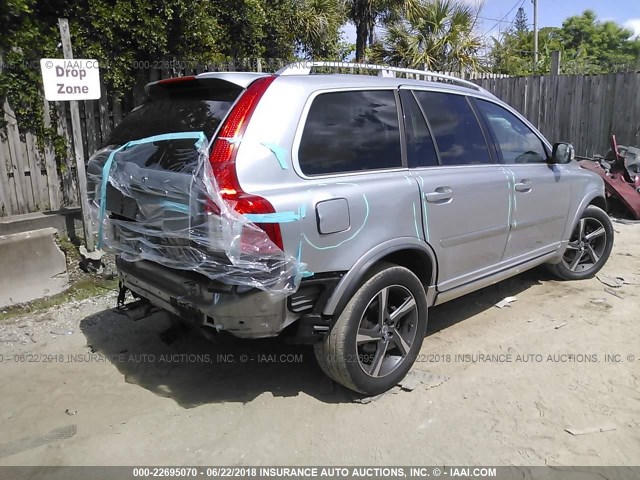 YV4952CF2D1637635 - 2013 VOLVO XC90 R DESIGN Light Blue photo 4