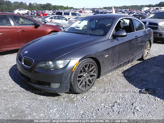 WBAWV13537P117983 - 2007 BMW 328 I SULEV GRAY photo 2