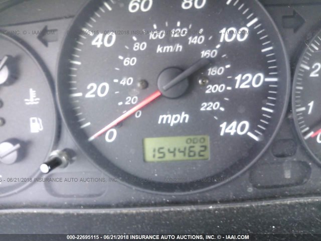 JM1BJ225710419149 - 2001 MAZDA PROTEGE LX/ES შავი ფოტო 7