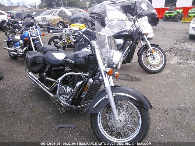 1HFSC39072A400760 - 2002 HONDA VT1100 C3 BLACK photo 1