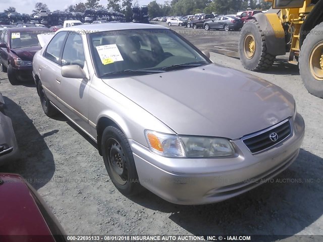 4T1BG22KX1U111367 - 2001 TOYOTA CAMRY CE/LE/XLE 金色 照片 1