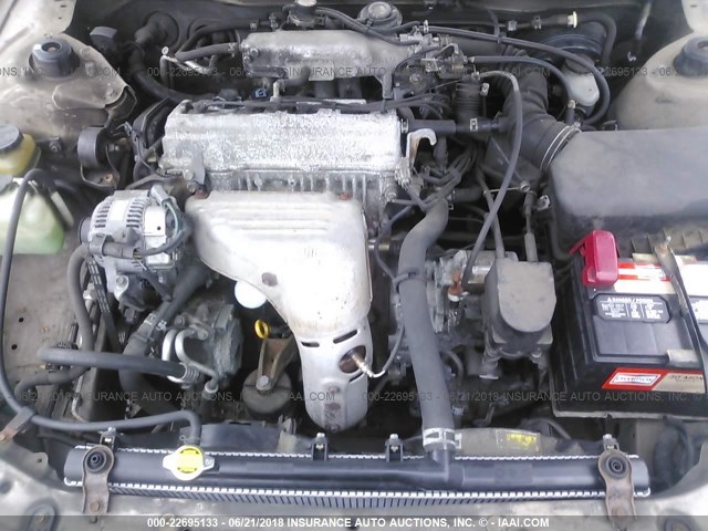 4T1BG22KX1U111367 - 2001 TOYOTA CAMRY CE/LE/XLE 金色 照片 10