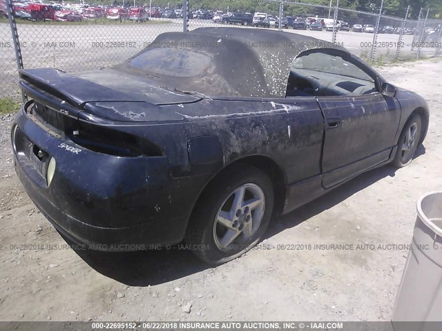 4A3AX35G9TE403292 - 1996 MITSUBISHI ECLIPSE SPYDER GS 黑色 照片 4
