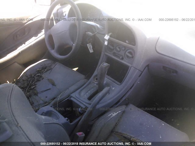 4A3AX35G9TE403292 - 1996 MITSUBISHI ECLIPSE SPYDER GS 黑色 照片 5