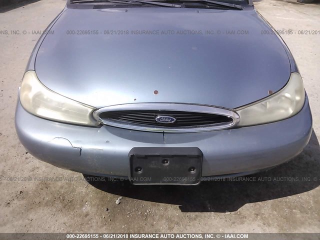 3FAFP6637YM110844 - 2000 FORD CONTOUR SE BLUE photo 6