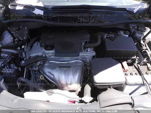 4T4BF1FK8FR469345 - 2015 TOYOTA CAMRY LE/XLE/SE/XSE BROWN photo 10