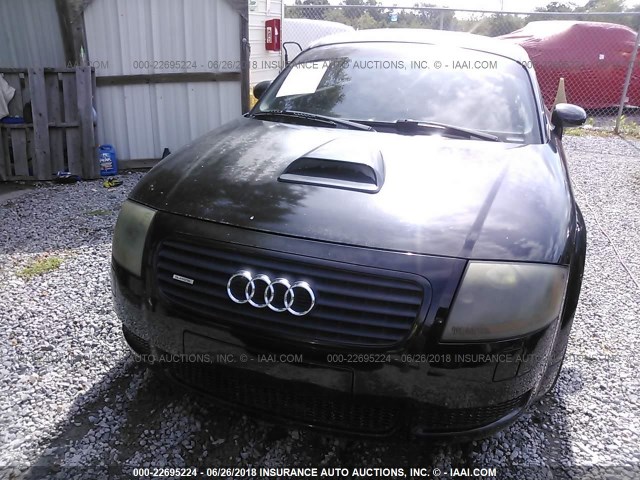 TRUWC28N121019804 - 2002 AUDI TT QUATTRO BLACK photo 6