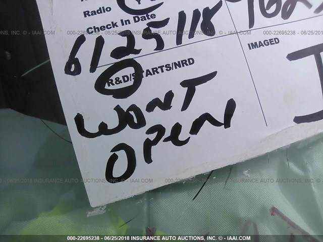 3GNDA13D87S562144 - 2007 CHEVROLET HHR LS მუქწითელი ფოტო 10