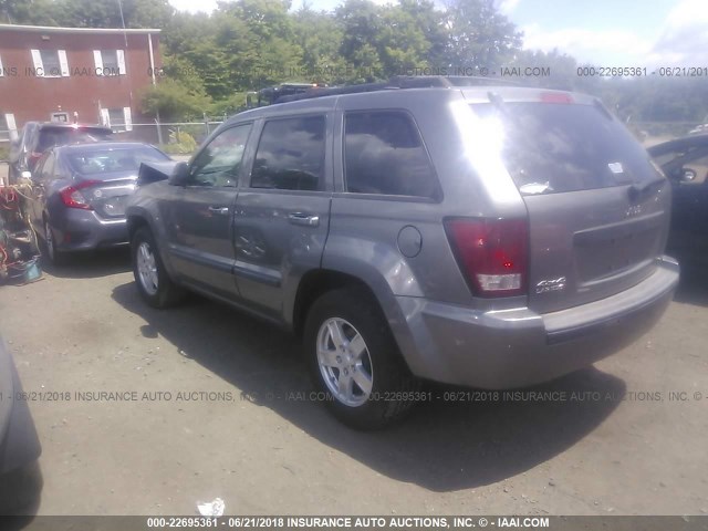 1J8GR48K97C651999 - 2007 JEEP GRAND CHEROKEE LAREDO/COLUMBIA/FREEDOM 灰色 照片 3