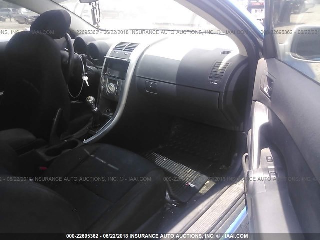 JTKDE177750018569 - 2005 TOYOTA SCION TC ლურჯი ფოტო 5