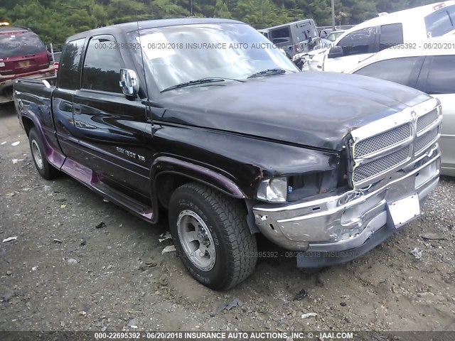 3B7HC13Y2TG141217 - 1996 DODGE RAM 1500 BLACK photo 1