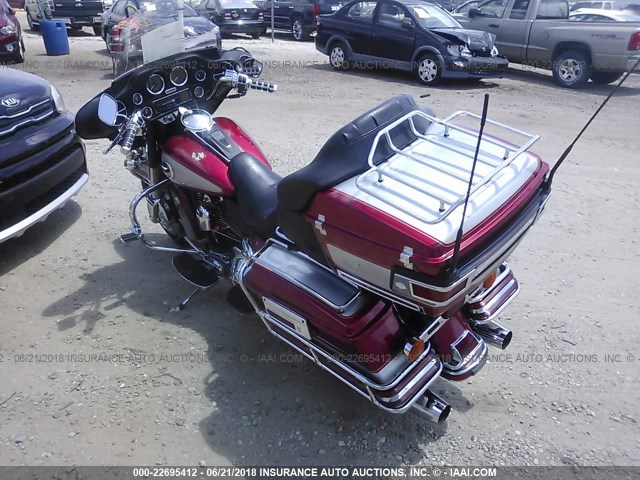 1HD1FCW164Y616568 - 2004 HARLEY-DAVIDSON FLHTCUI RED photo 3