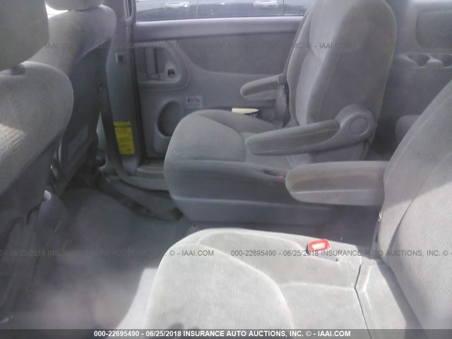 5TDZA22C14S195388 - 2004 TOYOTA SIENNA XLE/XLE LIMITED BLUE photo 8