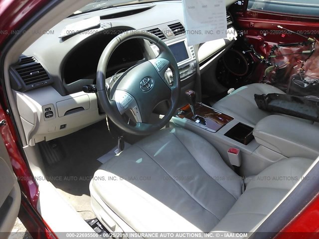 4T1BK3EK1BU123750 - 2011 TOYOTA CAMRY SE/LE/XLE წითელი ფოტო 5