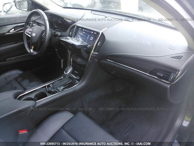 1G6AA5RA6G0101048 - 2016 CADILLAC ATS BLACK photo 5