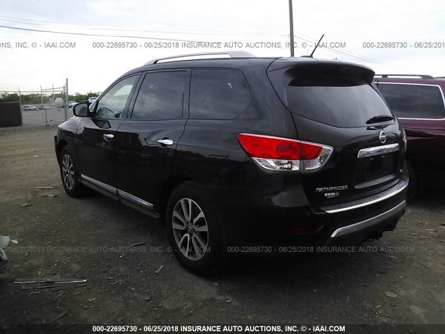 5N1AR2MN9GC669853 - 2016 NISSAN PATHFINDER S/SV/SL/PLATINUM 黑色 照片 3