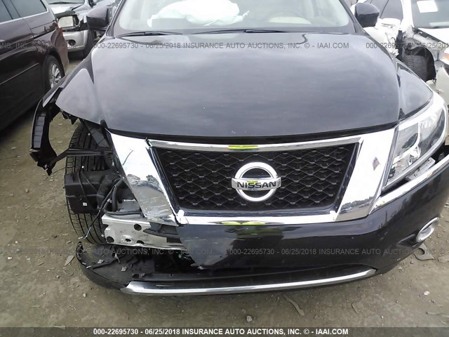5N1AR2MN9GC669853 - 2016 NISSAN PATHFINDER S/SV/SL/PLATINUM 黑色 照片 6