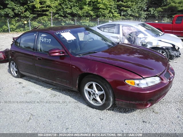 1G2WK52J32F291007 - 2002 PONTIAC GRAND PRIX SE MAROON photo 1