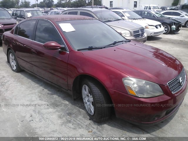 1N4AL11D96C263362 - 2006 NISSAN ALTIMA S/SL RED photo 1