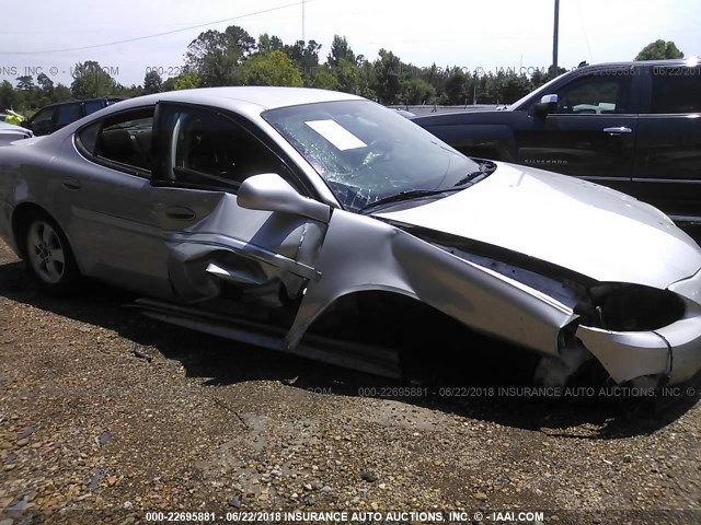 2G2WP552261276985 - 2006 PONTIAC GRAND PRIX SILVER photo 6