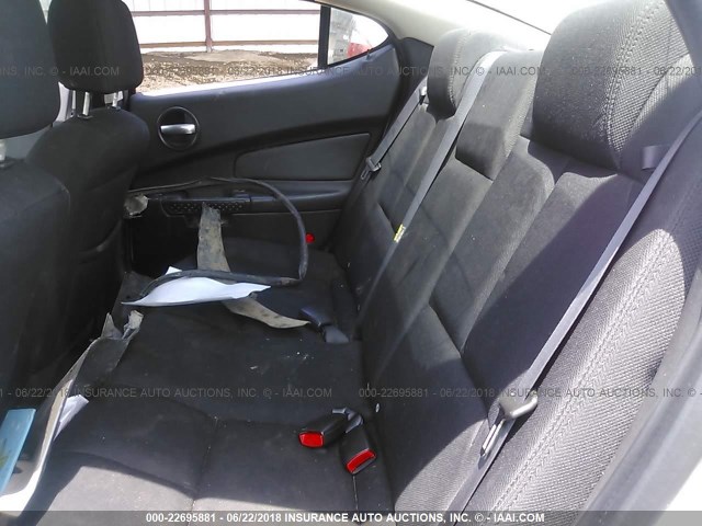 2G2WP552261276985 - 2006 PONTIAC GRAND PRIX SILVER photo 8