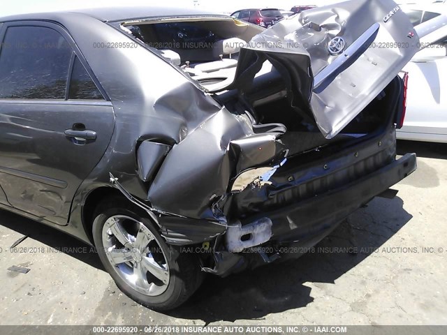 4T1BF30K84U573121 - 2004 TOYOTA CAMRY LE/XLE/SE ნაცრისფერი ფოტო 6