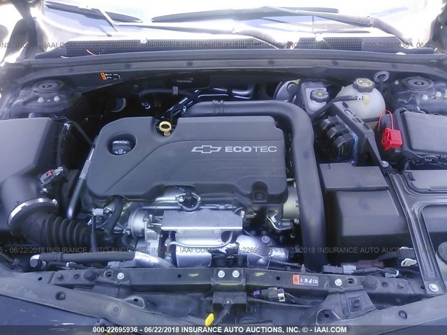 1G1ZB5STXGF297106 - 2016 CHEVROLET MALIBU LS BLACK photo 10