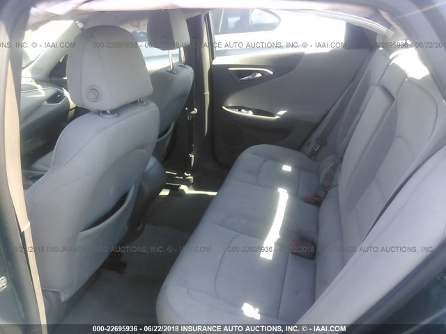 1G1ZB5STXGF297106 - 2016 CHEVROLET MALIBU LS BLACK photo 8