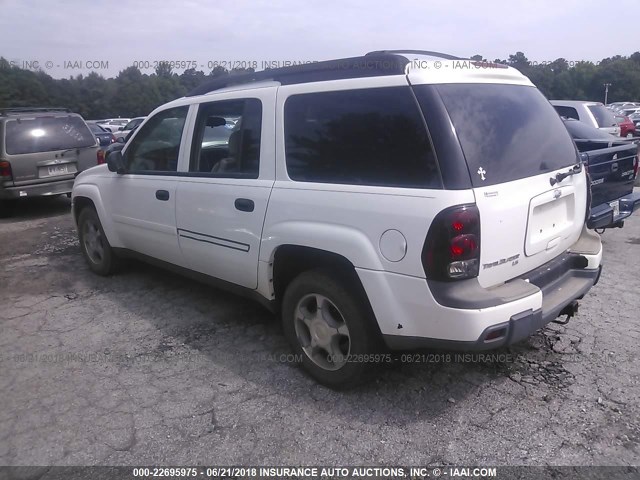 1GNES16S666115892 - 2006 CHEVROLET TRAILBLAZER EXT LS/EXT LT WHITE photo 3