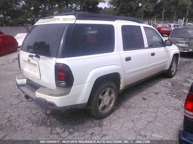 1GNES16S666115892 - 2006 CHEVROLET TRAILBLAZER EXT LS/EXT LT WHITE photo 4