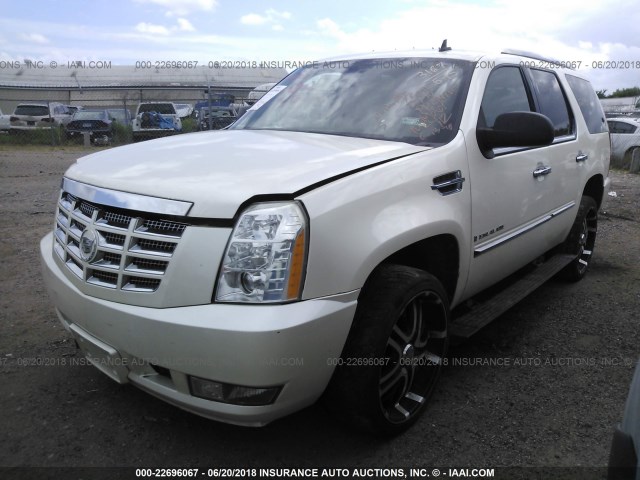 1GYFK63898R261444 - 2008 CADILLAC ESCALADE LUXURY CREAM photo 2