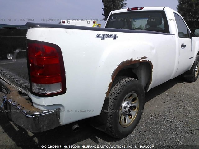 1GTEC14J57E565198 - 2007 GMC NEW SIERRA C1500 WHITE photo 6