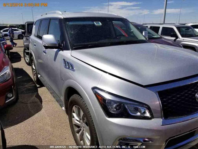 JN8AZ2NE7H9157045 - 2017 INFINITI QX80 SIGNATURE/LIMITED SILVER photo 17