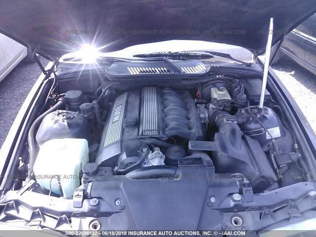 WBABK7323VET63165 - 1997 BMW 328 IC BLACK photo 10