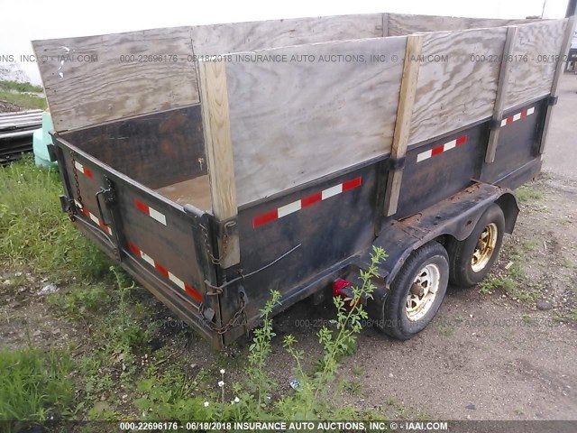 4YZDT1227W1001136 - 1998 E-Z DUMPER TRAILER  Unknown photo 4