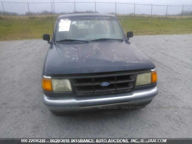 1FTCR14X7RPB32256 - 1994 FORD RANGER SUPER CAB BLUE photo 6