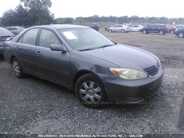 4T1BE32K53U728268 - 2003 TOYOTA CAMRY LE/XLE/SE ნაცრისფერი ფოტო 1