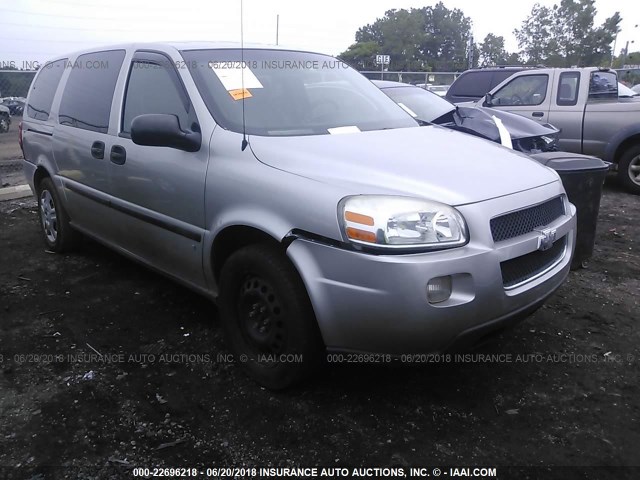 1GNDV23W88D106030 - 2008 CHEVROLET UPLANDER LS SILVER photo 1