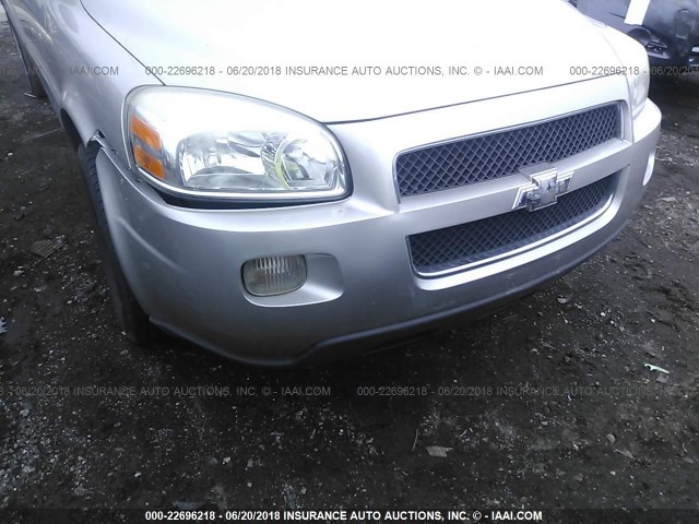 1GNDV23W88D106030 - 2008 CHEVROLET UPLANDER LS SILVER photo 6