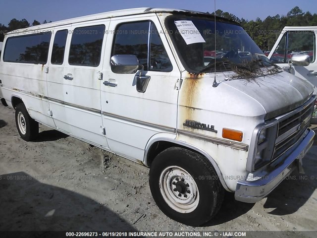 2GAGG39K5M4134424 - 1991 CHEVROLET G30 WHITE photo 1